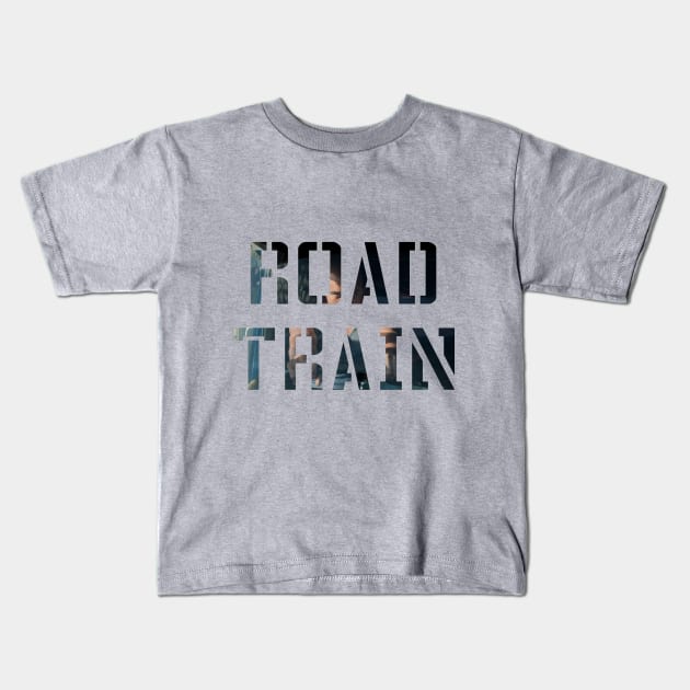 Road Train Film Kids T-Shirt by SAngborn